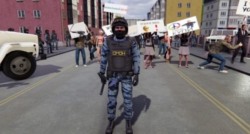 The riot police simulator has become the most discussed gaming novelty