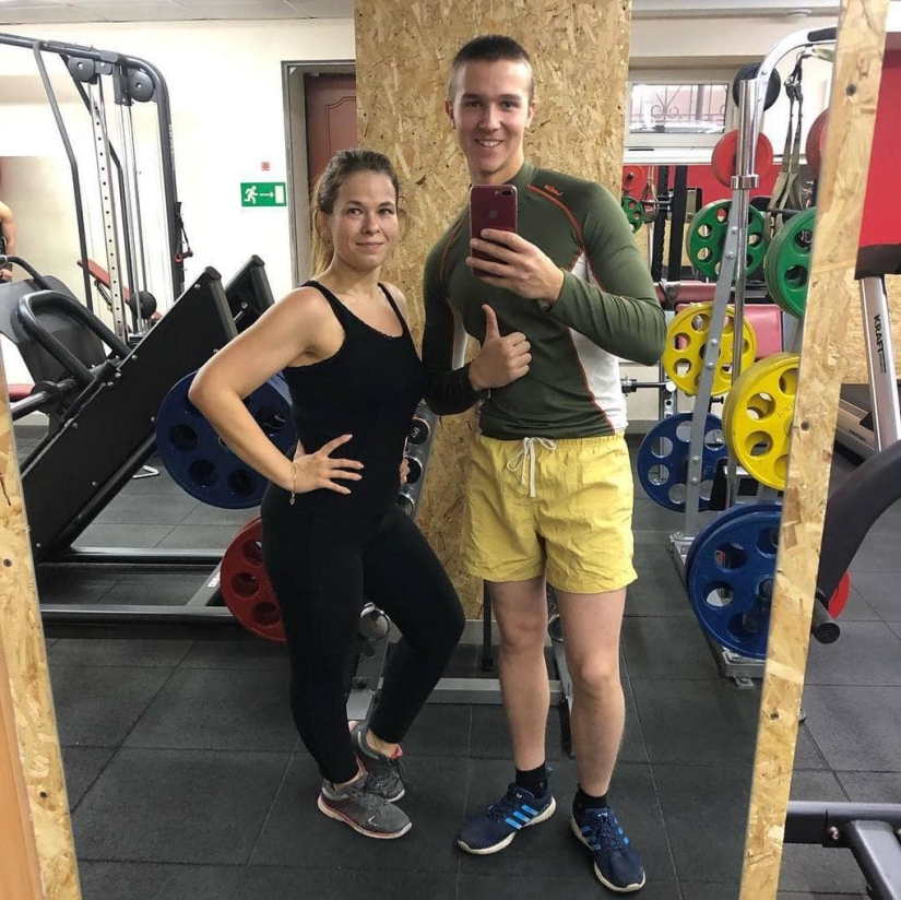 The Russian woman lost 50 kg to stop teasing her son because of her excess weight