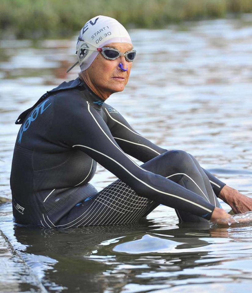 The story of 91-year-old "Iron nun" Madonna Buder, a member of IronMan