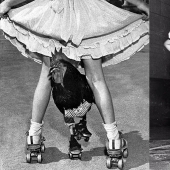The story of Buster, the rooster who could rollerblade