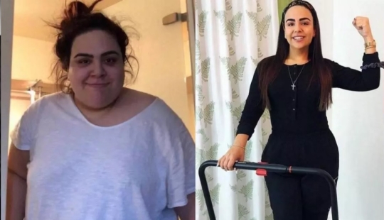 The story of losing weight Sofia Broyan, a cheerful blogger from Tyumen, who got rid of 100 kg in a year