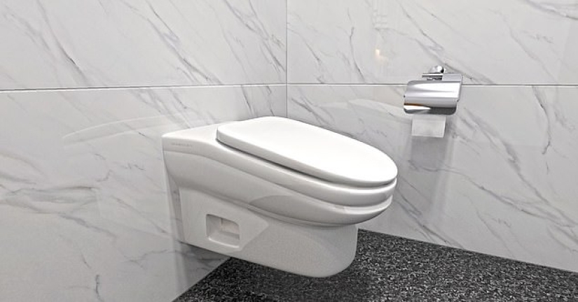 The toilet is tilted: a startup that weans employees from sitting in the toilet for a long time