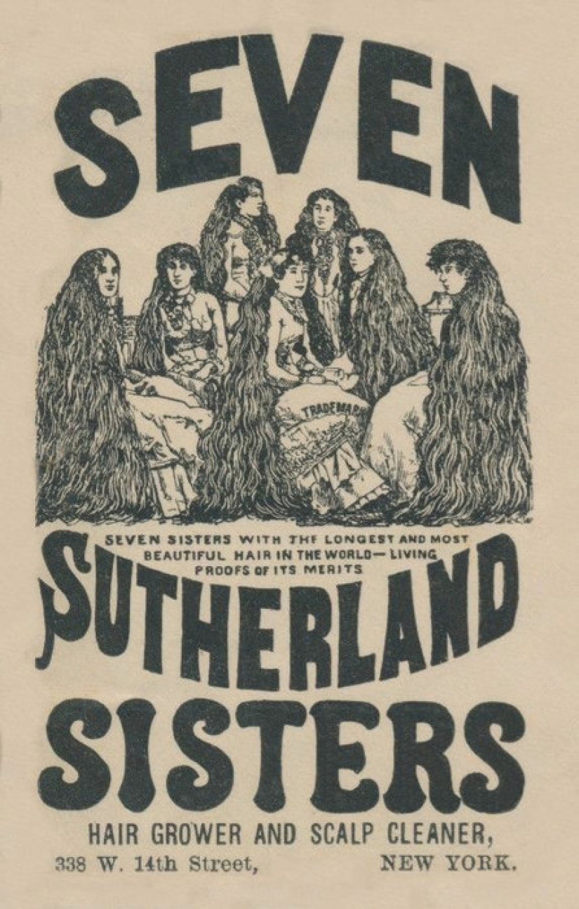 The tragic story of American Rapunzel: how the fate of the Sutherland sisters turned out