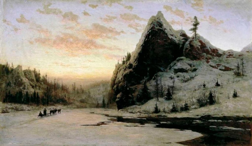 The Ural Mountains in the paintings of Russian artists