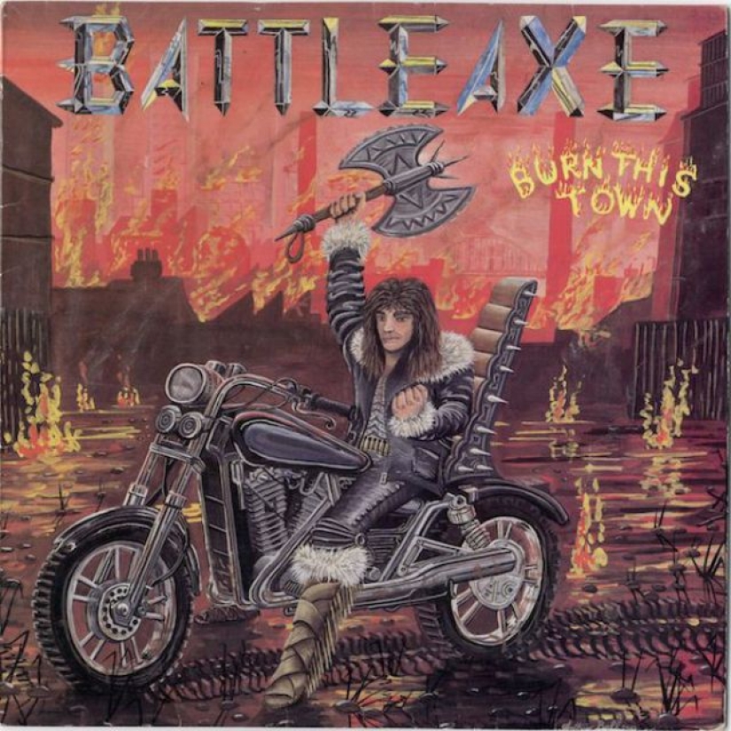 The worst album covers of heavy metal bands of the 80s and 90s
