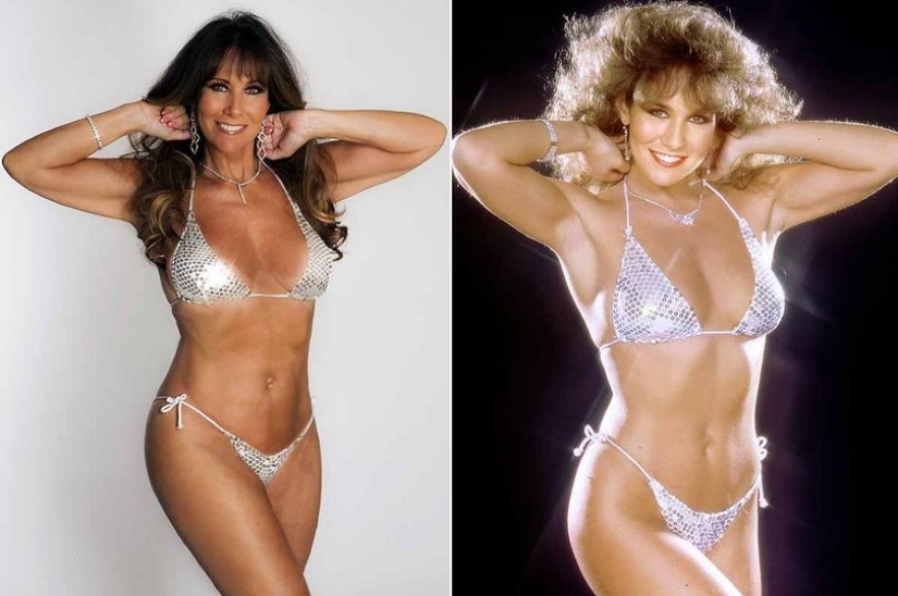 There are still berries in the buttocks: 60-year-old model Linda Lusardi tried on a bikini from her youth
