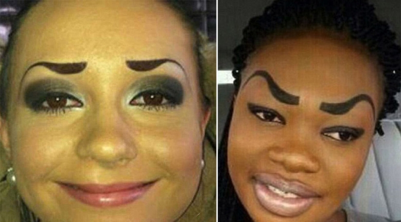 There is no sadder story in the world than the story of eyebrows and tweezers