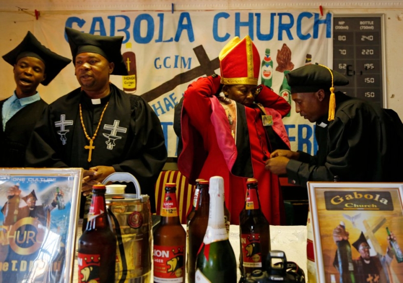 "There is nothing wrong with alcohol!": how services are held in a church for drunkards