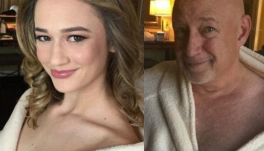 These are genes: a witty dad parodied his daughter's glamorous photo shoot