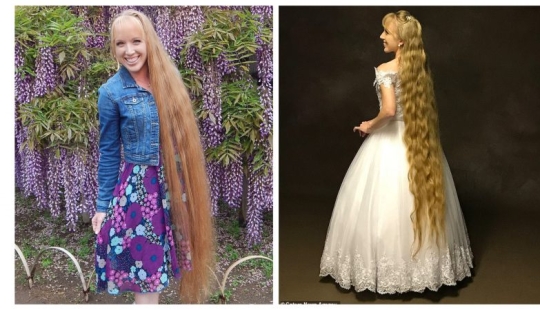 Three nuts for Rapunzel: long and luxurious hair thanks to peanut butter
