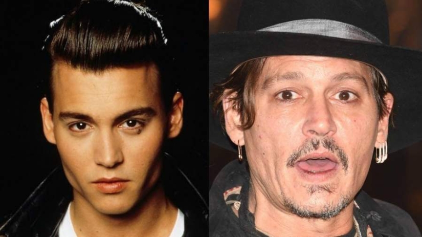 Time is inexorable: how celebrities have changed over the years