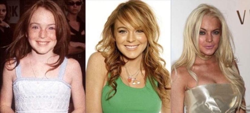 Time is inexorable: how celebrities have changed over the years