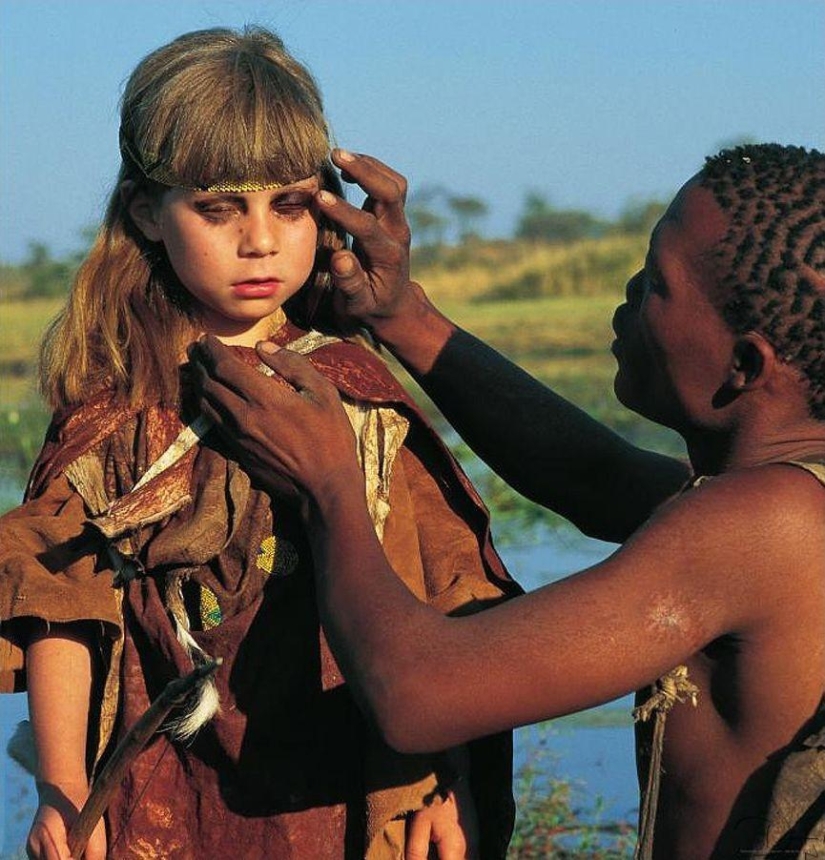 Tippi from Africa-The famous Mowgli girl