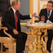 "Tómate un té.- No, gracias."—"No pregunté": la fiesta del té de Putin con el rey de Arabia Saudita se convirtió en un meme