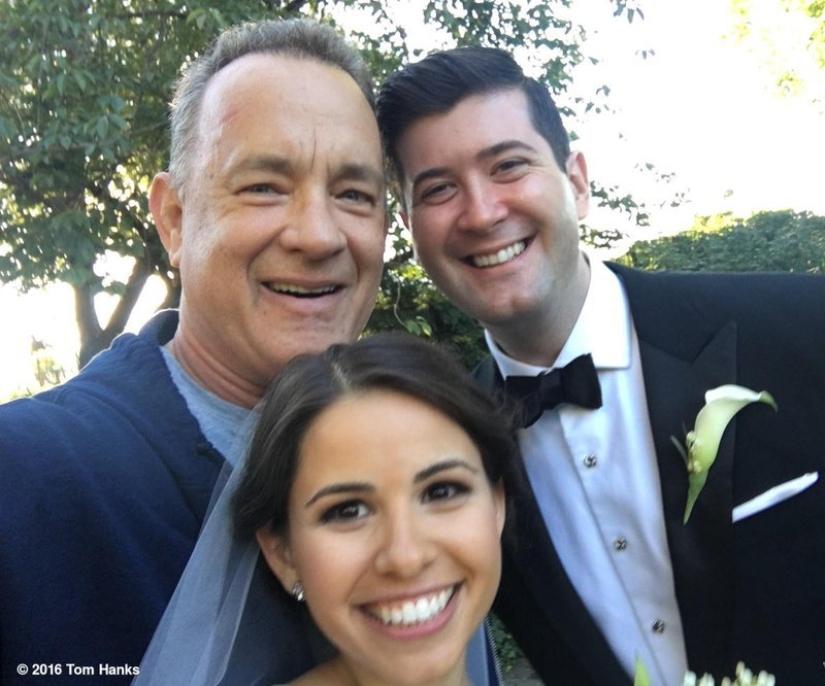 Tom Hanks told why he breaks into weddings without invitations