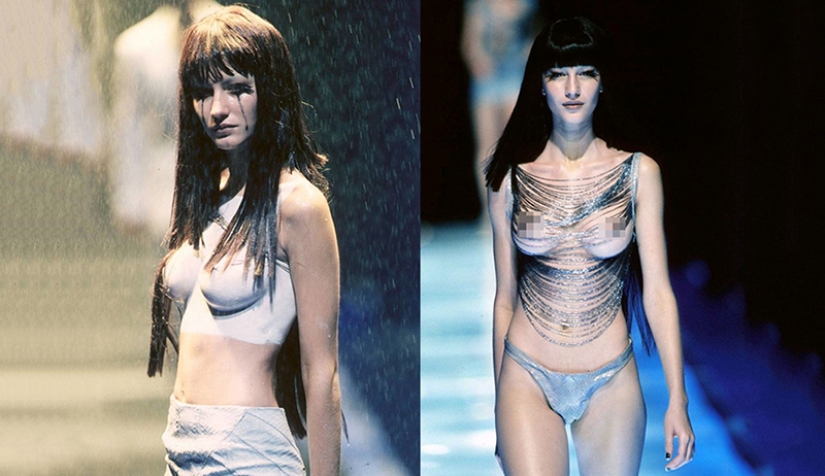 Top model Gisele Bundchen told how she cried 20 years ago when she was forced to walk down the runway naked