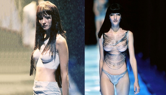 Top model Gisele Bundchen told how she cried 20 years ago when she was forced to walk down the runway naked Top model Gisele Bundchen told how she cried 20 years ago when she was forced to walk down the runway naked