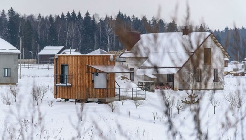 Tres bielorrusos y un perro viven en una casa con una superficie de 16 metros cuadrados