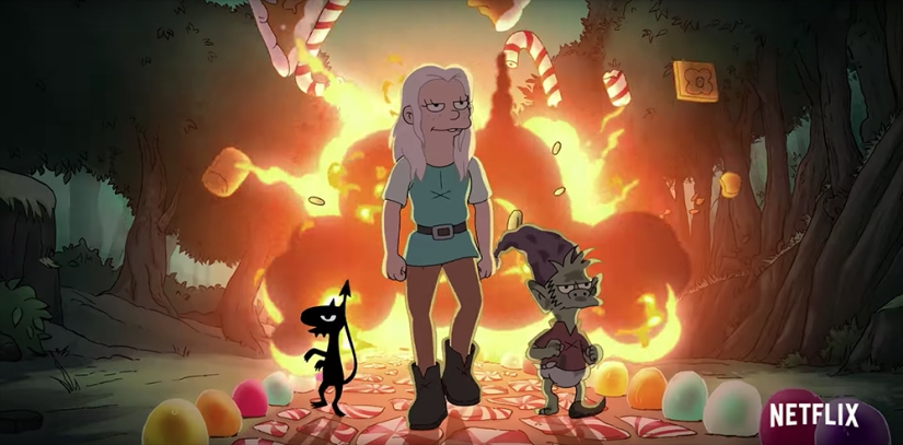 Trump en el fondo de "Juegos de Tronos": por qué ver "Decepción", la nueva serie animada de Matt Groening