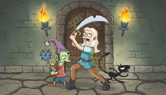 Trump en el fondo de "Juegos de Tronos": por qué ver "Decepción", la nueva serie animada de Matt Groening