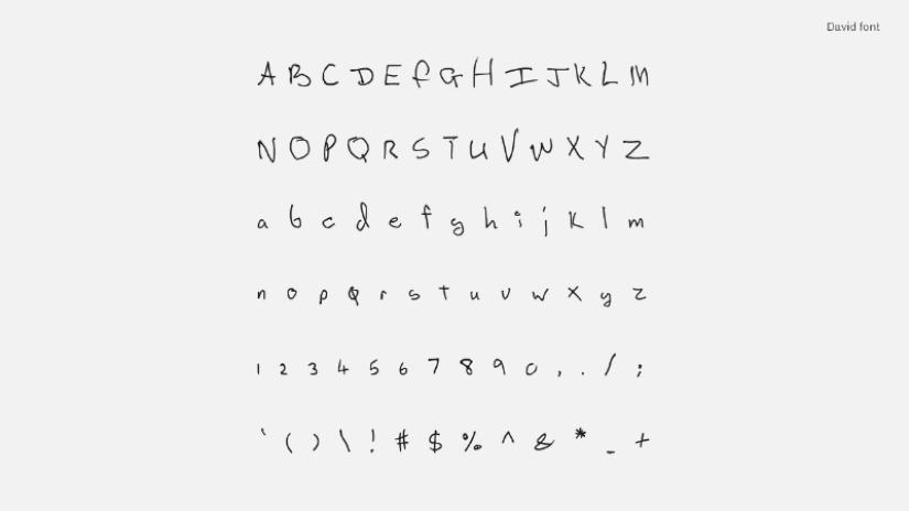 Type like teen spirit: Artists made computer fonts from the handwriting of Kurt Cobain, John Lennon and David Bowie