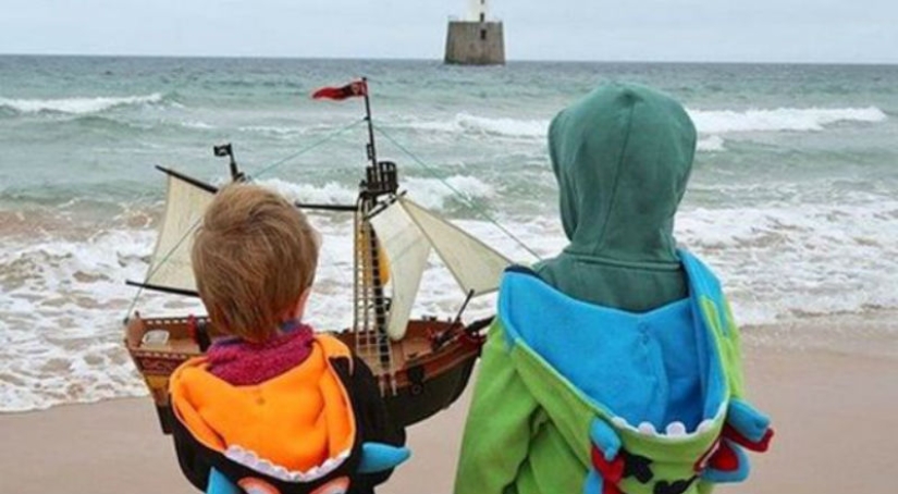 Un barco de juguete de Escocia casi cruza el océano Atlántico, pero su batería se agota