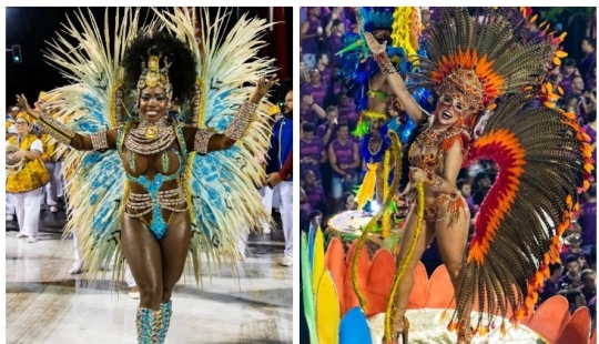 Un derroche de colores y emociones: el carnaval anual ha comenzado en Río de Janeiro