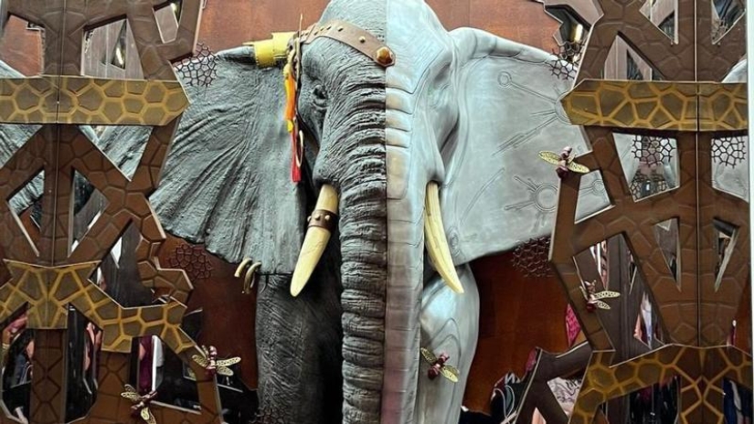 Un español con un elefante ganó el concurso de maestros chocolateros