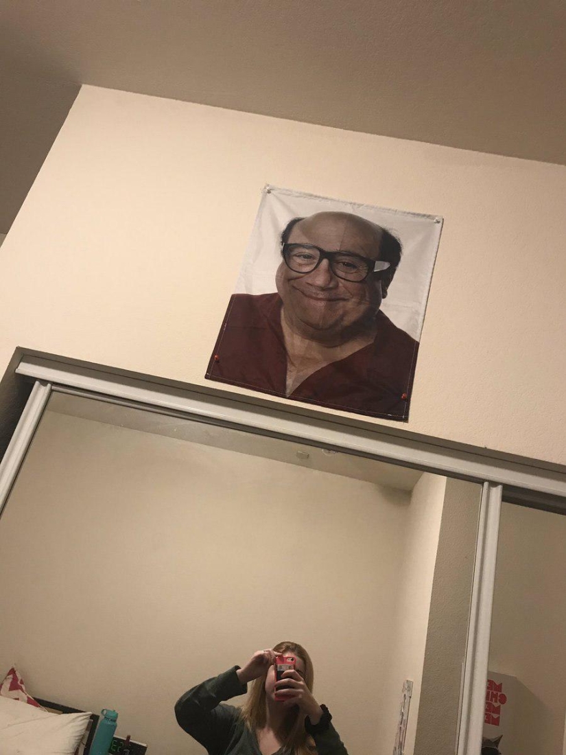 Un estudiante de Nueva York encontró la habitación secreta de la secta de Danny DeVito en su universidad