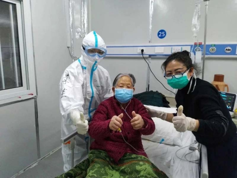 Un hombre chino de 101 años que enfermó de coronavirus se curó en una semana