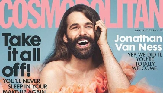 Un hombre gay infectado por el VIH se convirtió en el rostro de la revista Cosmopolitan