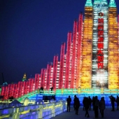 Una Canción de Hielo y Nieve: el festival internacional de escultura de hielo y nieve se lleva a cabo en China