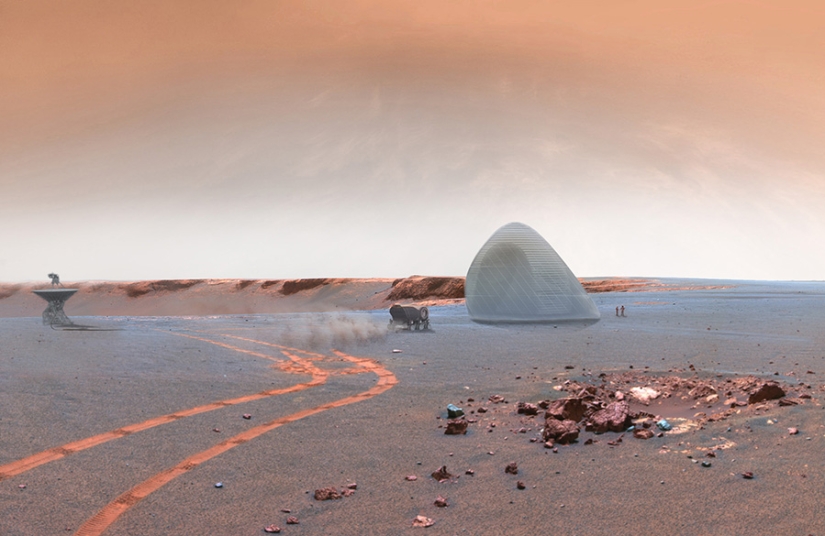 Una casa en Marte que definitivamente se construirá