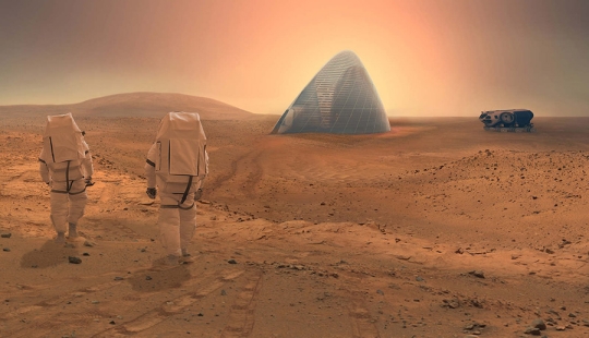 Una casa en Marte que definitivamente se construirá