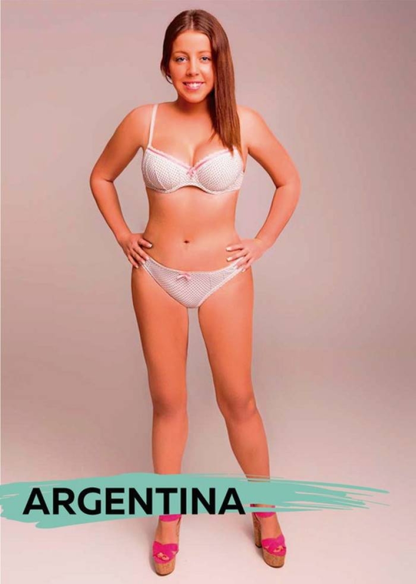 Una chica, photoshop y estándares de belleza en 18 países de todo el mundo