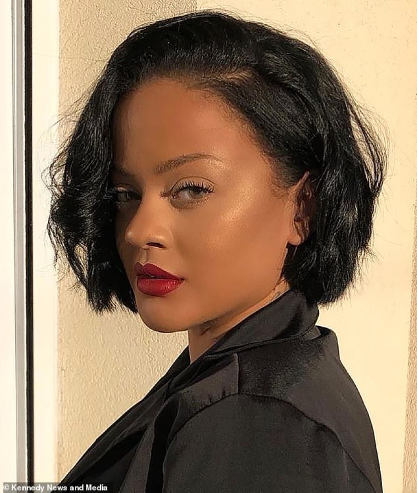 Una copia que quiere convertirse en original: por qué el doble de Rihanna no tiene felicidad en su vida personal