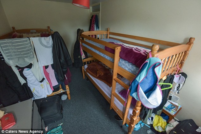 Una familia migrante desempleada con 8 hijos se negó a quedarse en casa porque no había comedor allí
