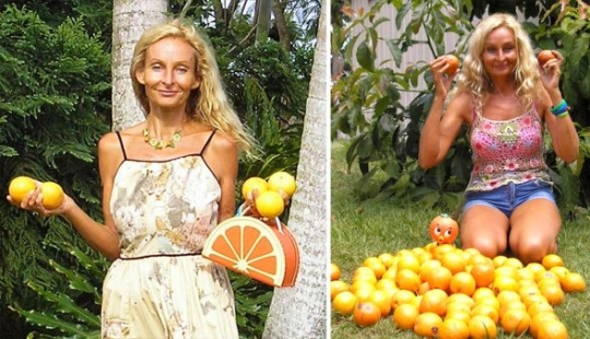 Una mujer de 27 años no ha comido nada más que fruta y se siente genial