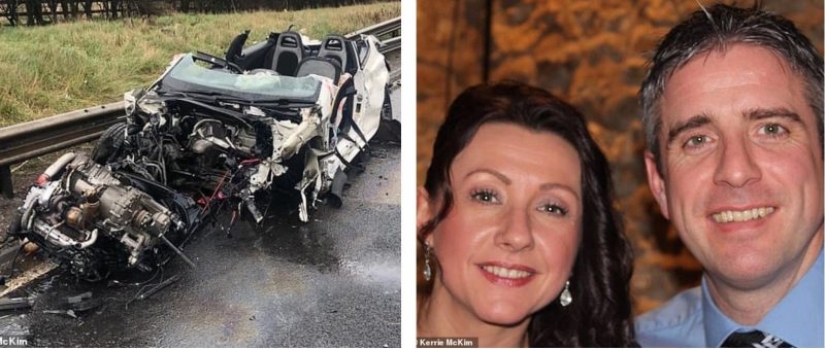 Under the wings of a guardian angel: a married couple miraculously survived a terrible car accident