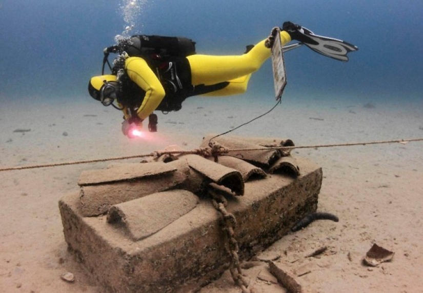 Underwater historical park in Croatia