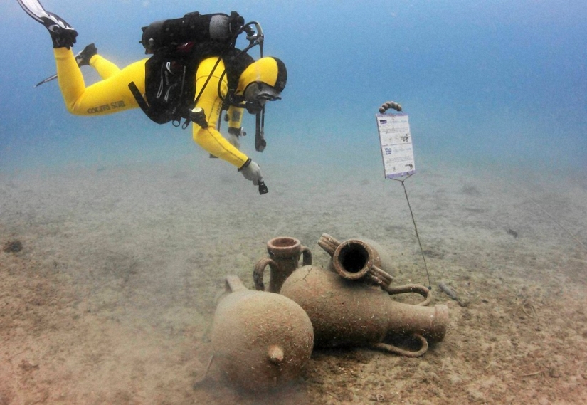 Underwater historical park in Croatia