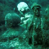 Underwater Museum of Forgotten Communism off the coast of Crimea
