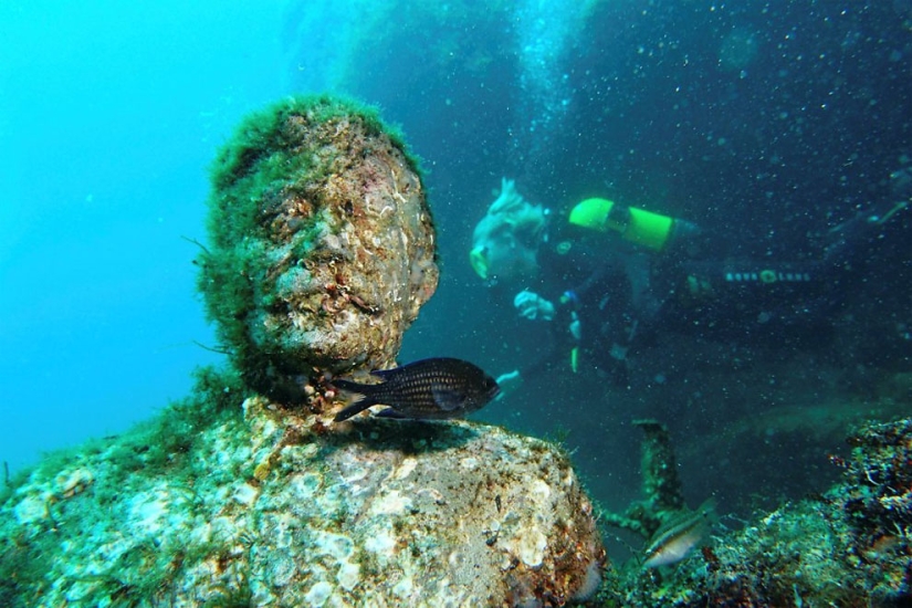 Underwater Museum of Forgotten Communism off the coast of Crimea