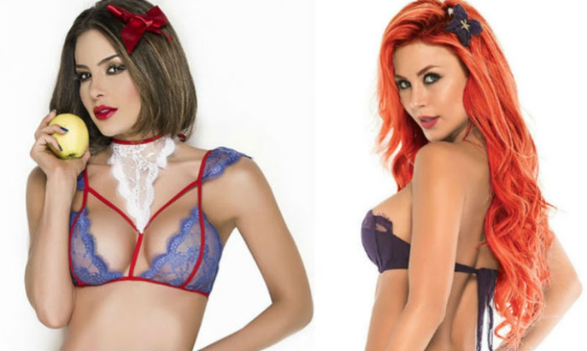 Underwear in the style of Disney princesses caused a flurry of indignation