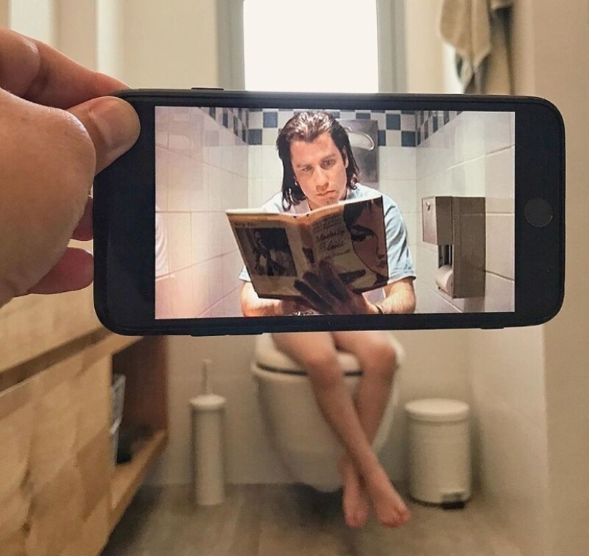 Unusual in the ordinary: 30 funny photo collages made with a smartphone