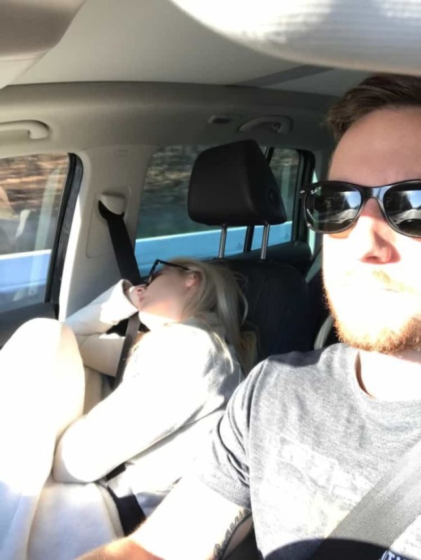 Useless co-pilot: when the wife is not the best traveling companion