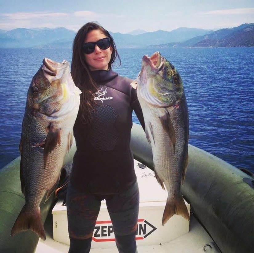 Valentine Thomas es la pescadora más sexy de Instagram
