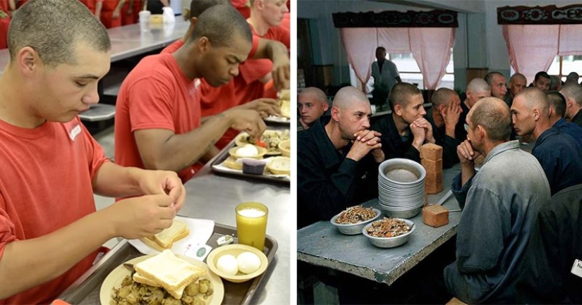 Vendedores ambulantes de prisiones: qué se alimenta a los presos en Estados Unidos y Rusia