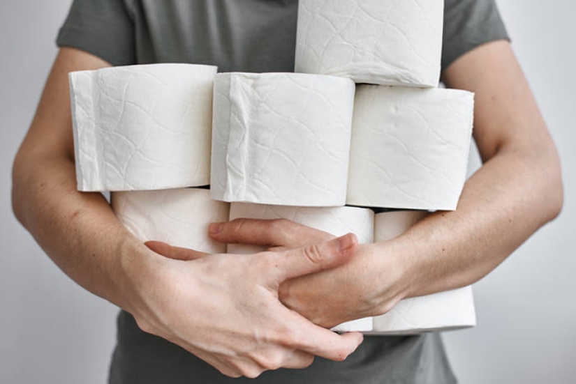 Very happy: an American forbade the family to use toilet paper