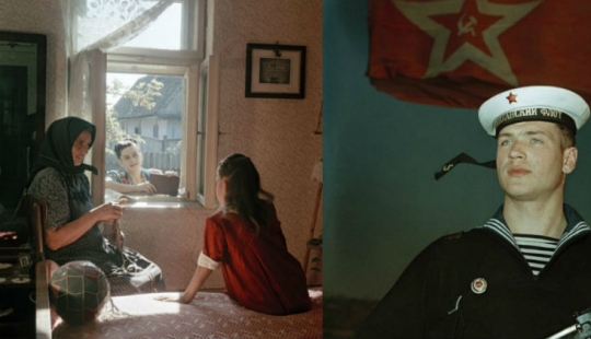 Vida laboral: desconocido color de las fotos de la vida cotidiana en la unión soviética de la década de 1950